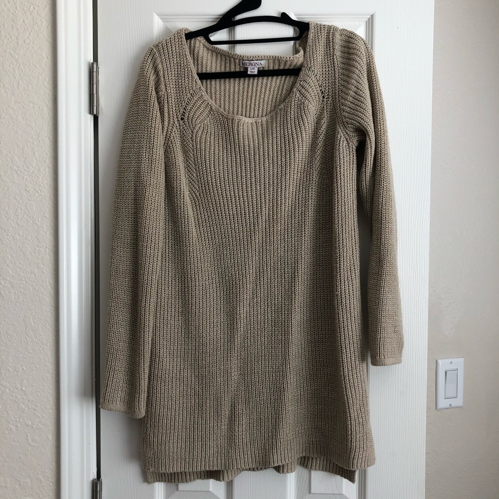 Women’s Beige Sweater - Size L